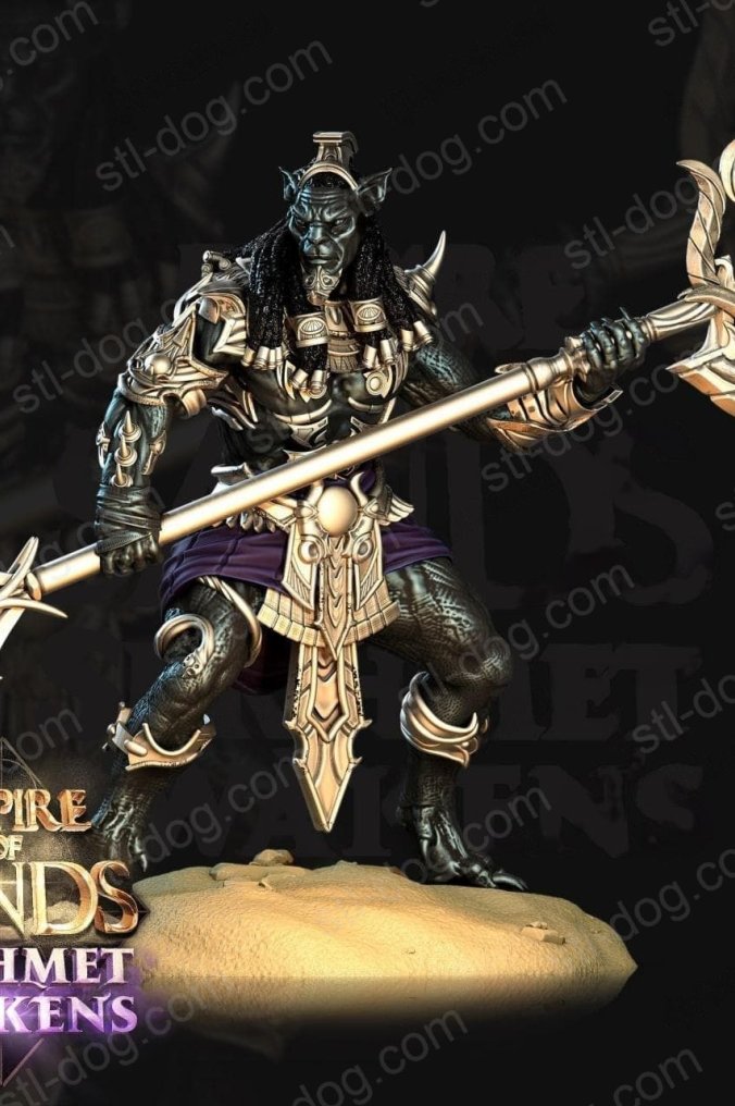 沙漠帝国 赛克美特觉醒 3D打印图纸